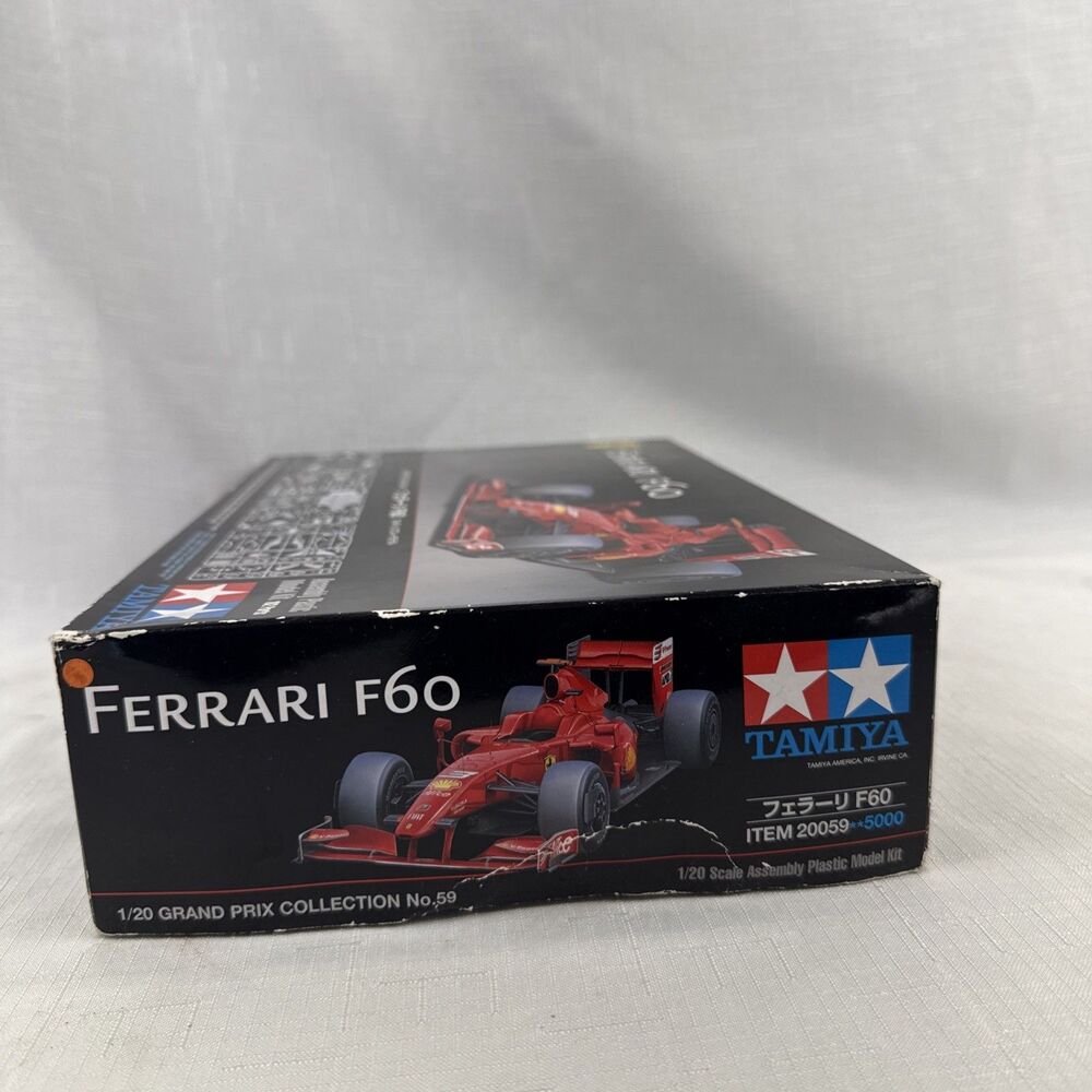 Tamiya 1:20 Ferrari F60 Model Kit Made in Japan - Picture 5 of 10